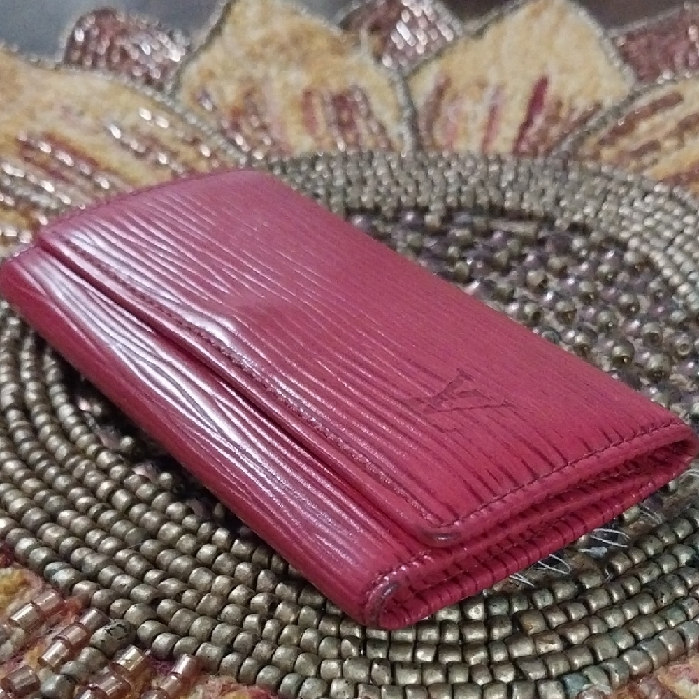 Louis Vuitton Red Key Wallet